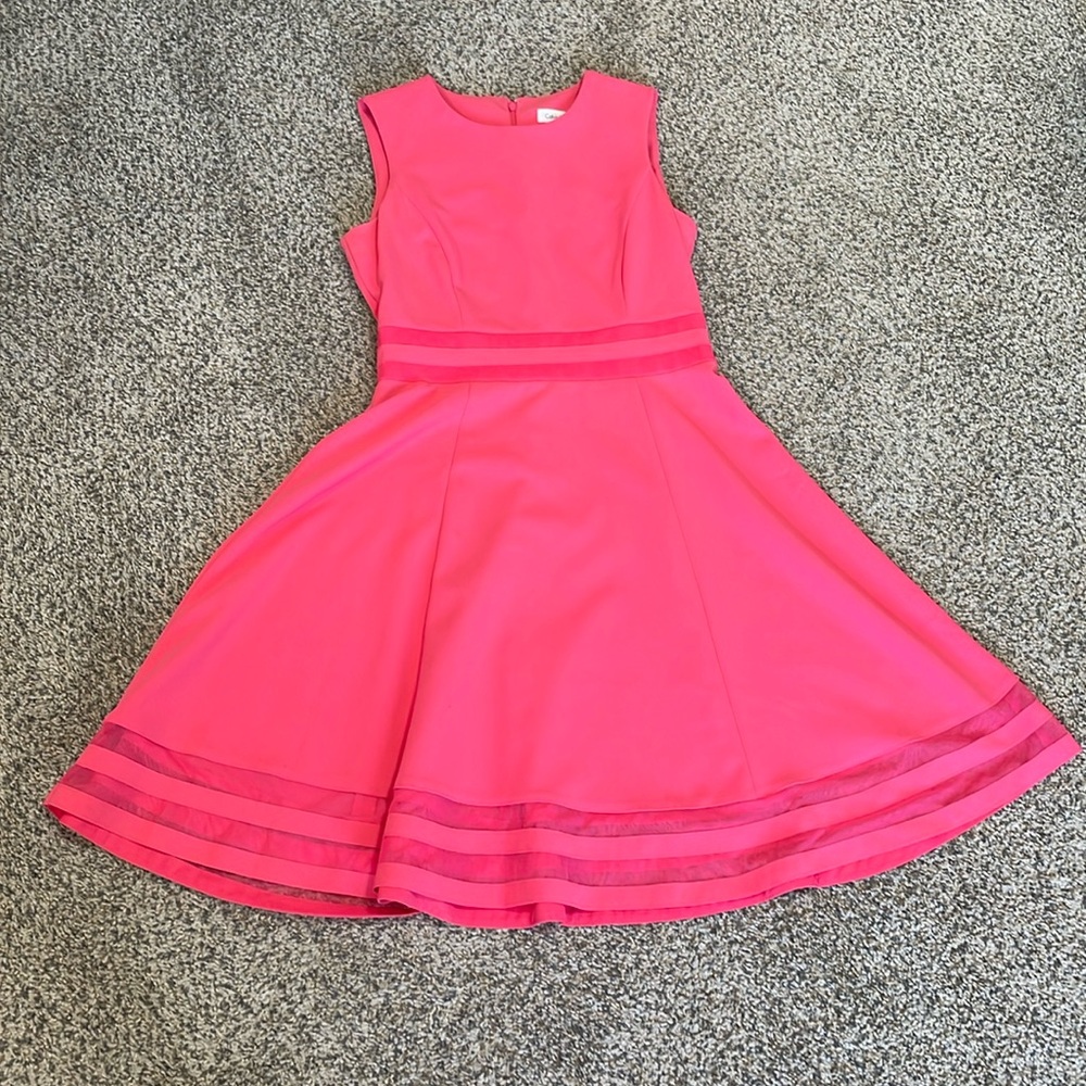 Pink Calvin Klein Short Dress